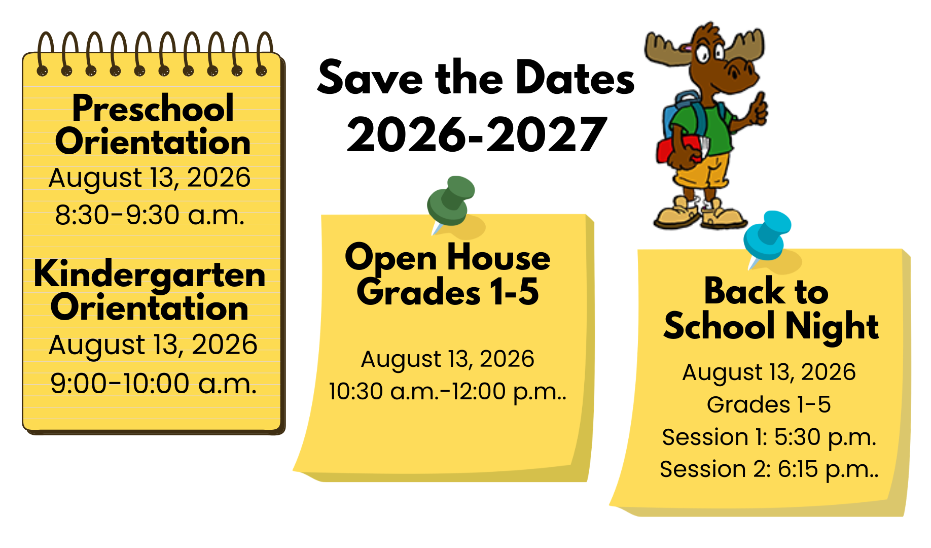 26-27 school year back to school dates 