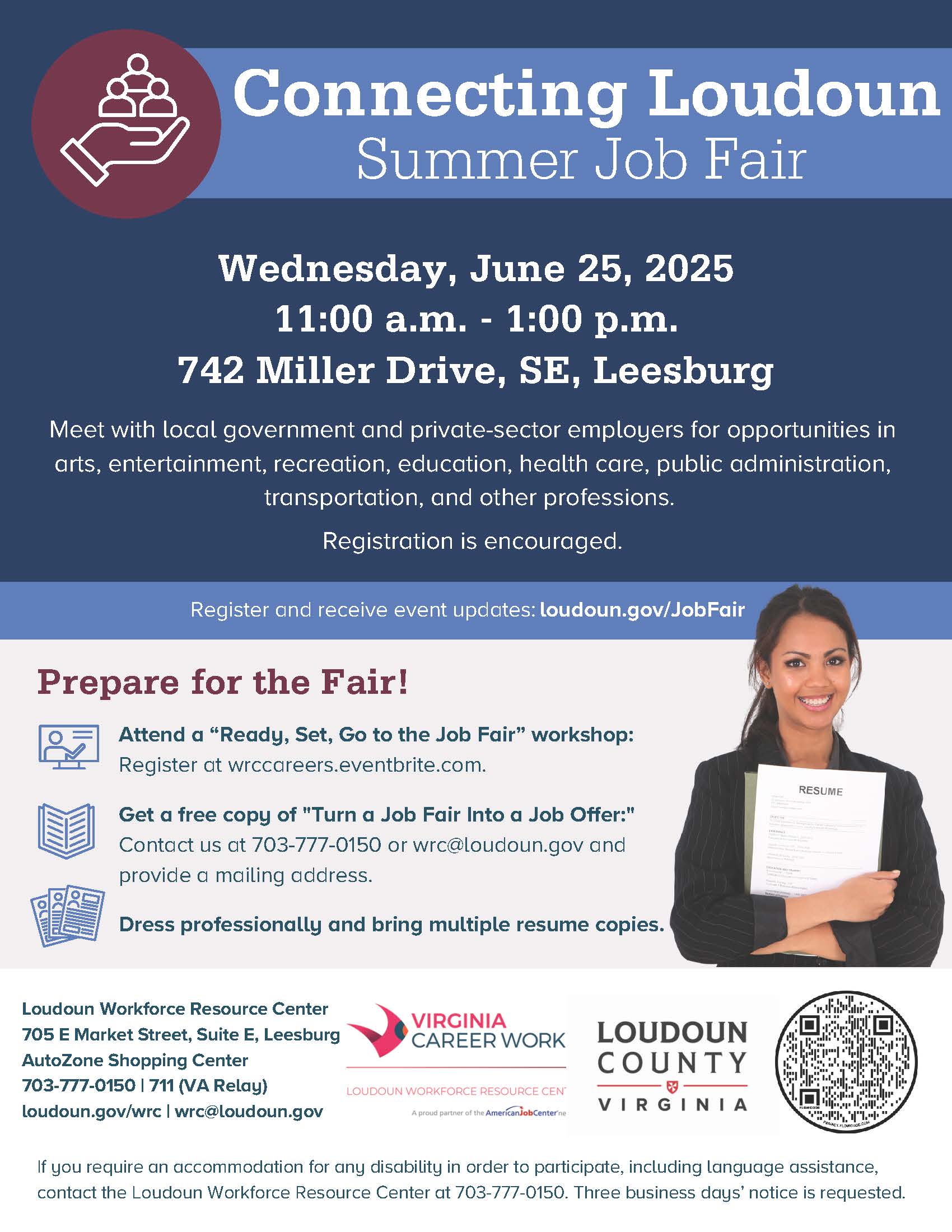 Loudoun County Summer Job Fair
