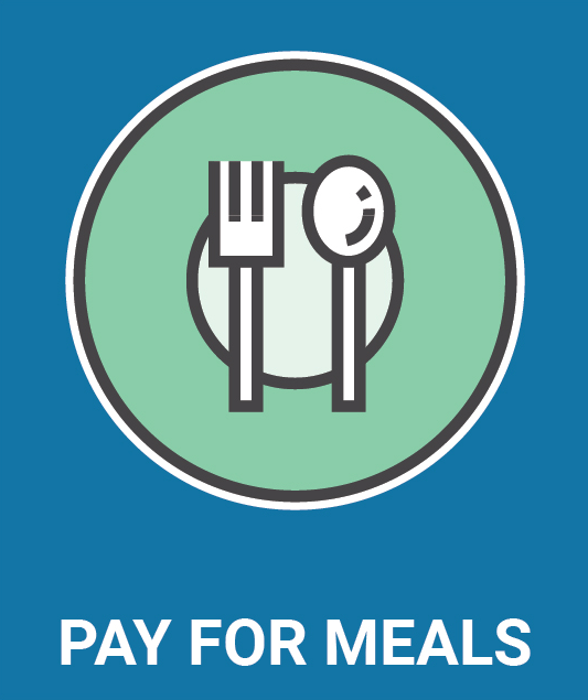 Pay for meals logo