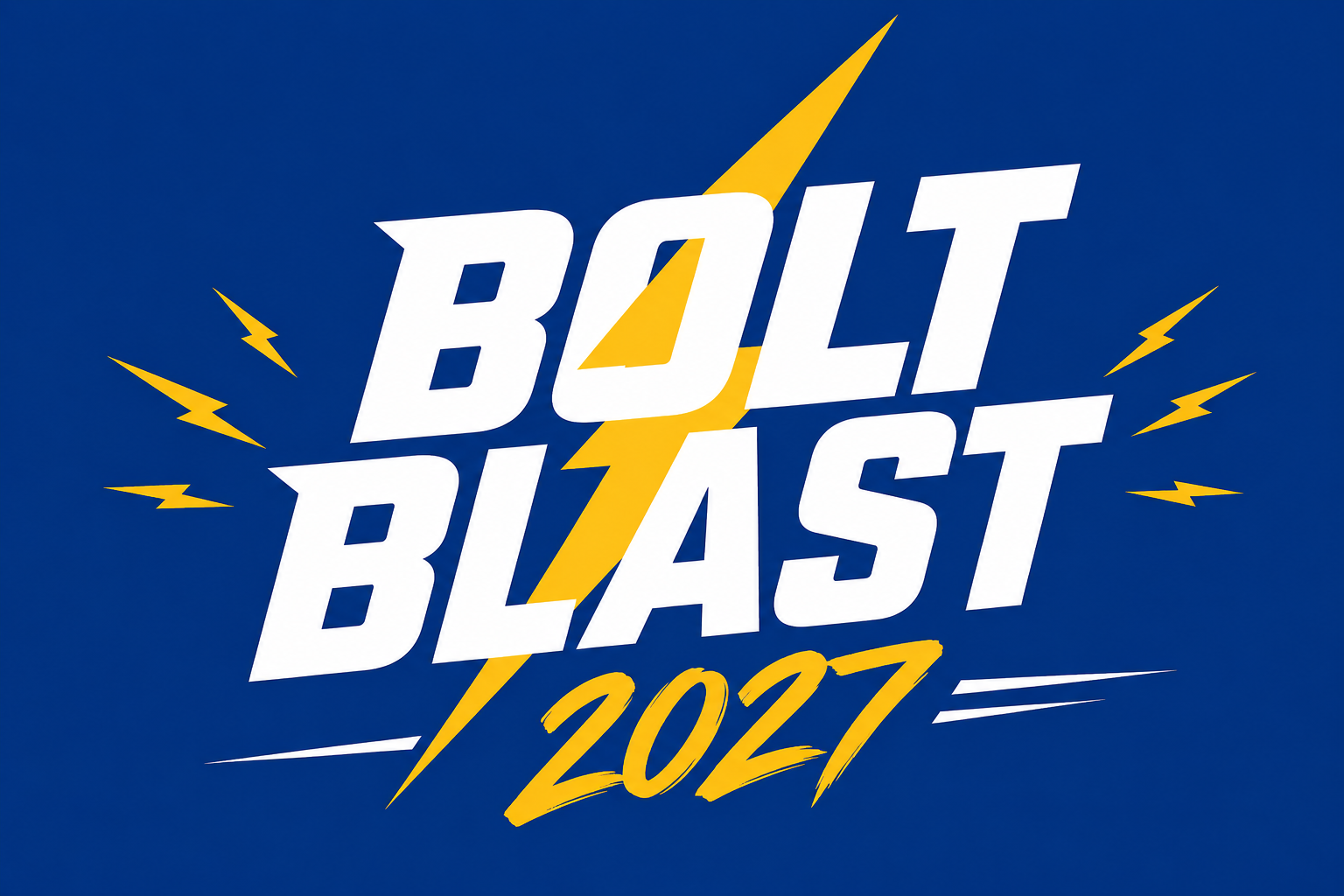 Picture of Bolt Blast 2027 with a thunderbolt