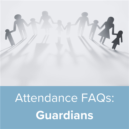 Attendance FAQ Guardias, image of paper family 