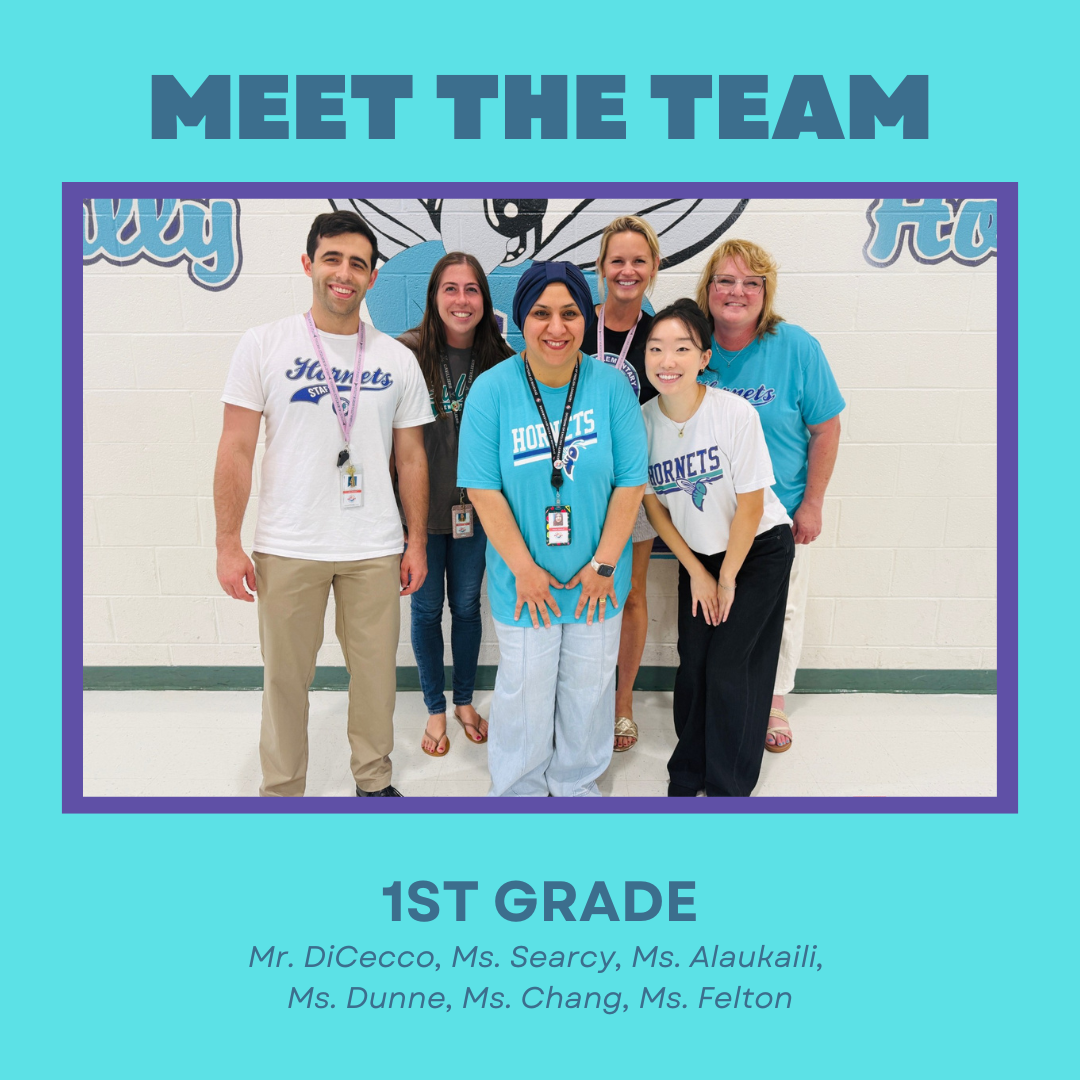first grade team picture