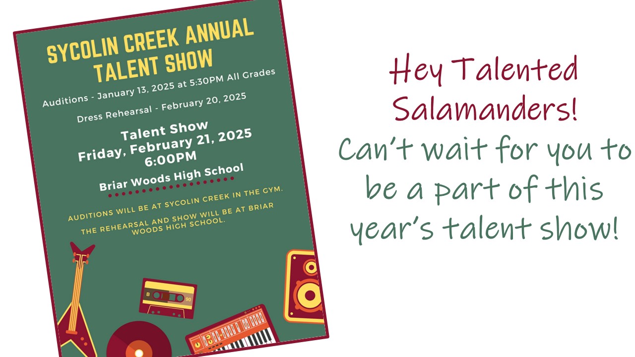 talent show announcement