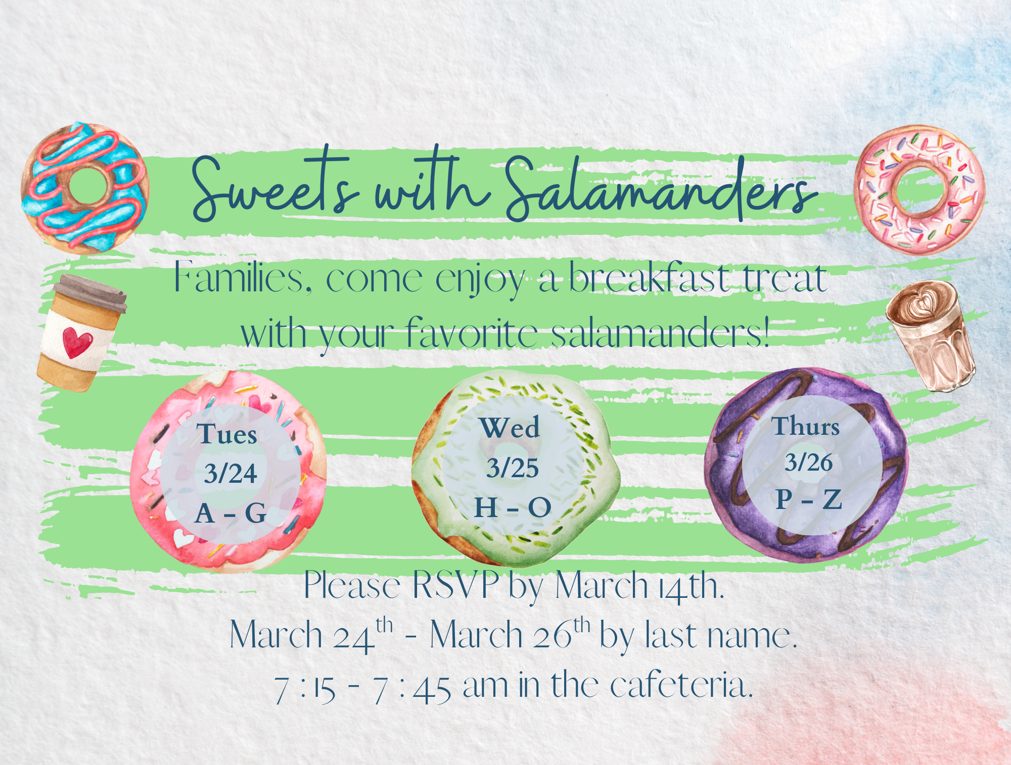 Sweets with Salamanders