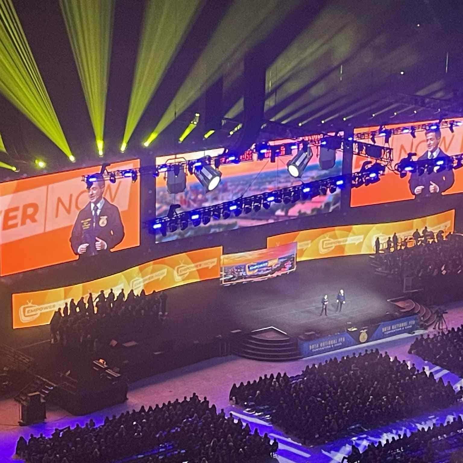 ACE Academy at FFA Convention in Indiana. 