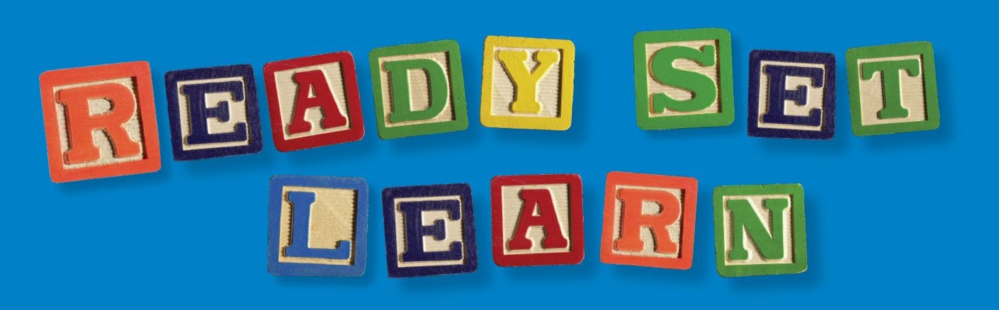 ready set and learn banner 