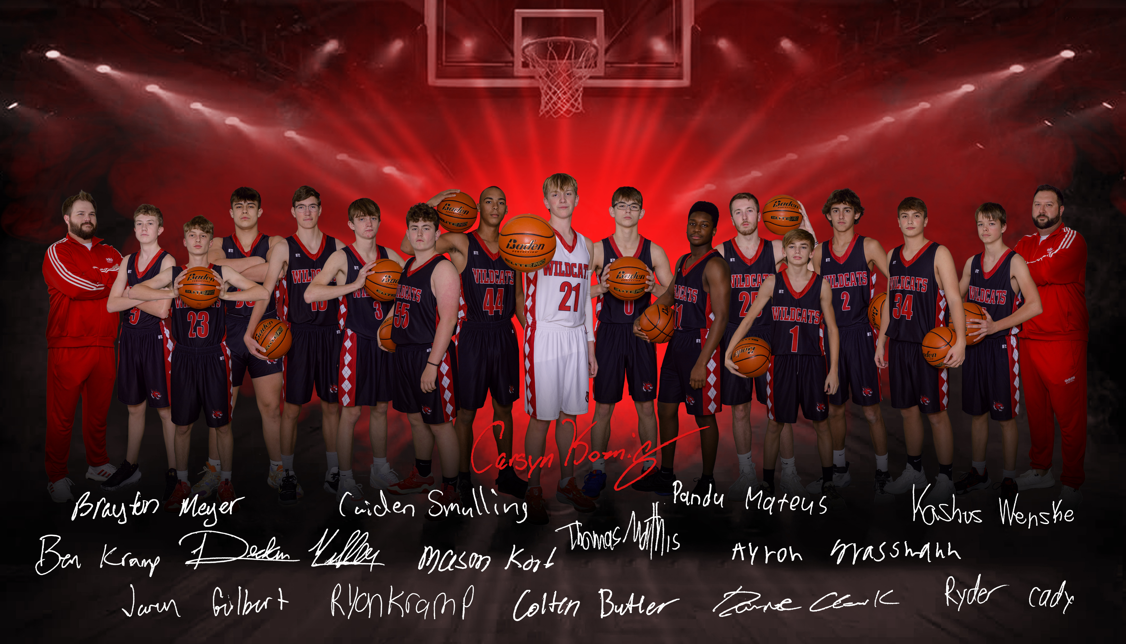 2023-2024 Boys Basketball Team