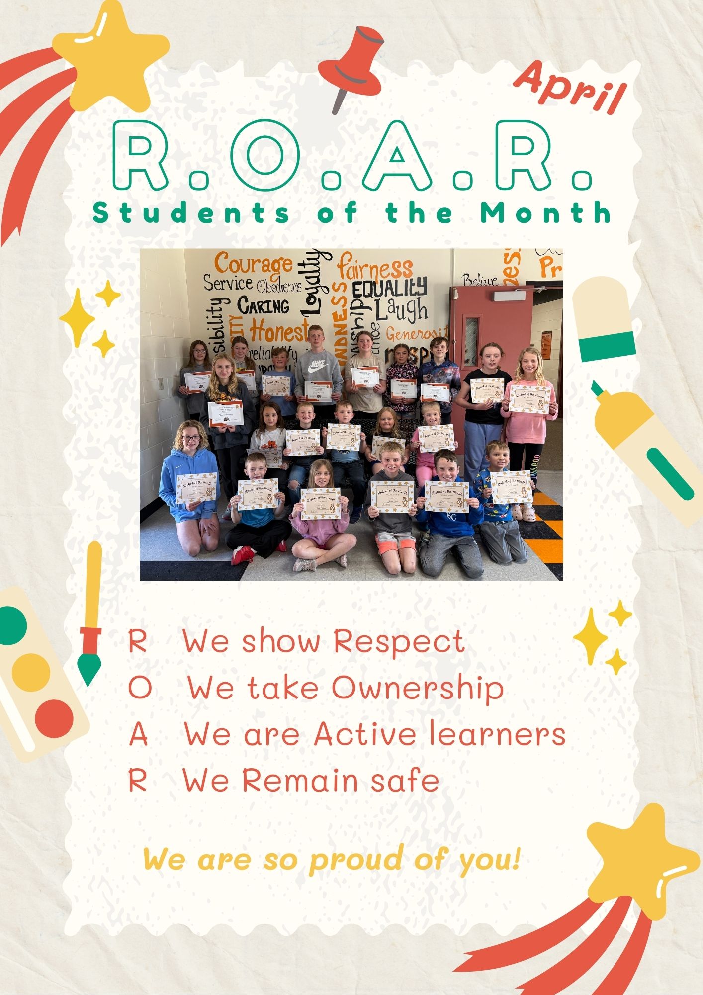 student of the month