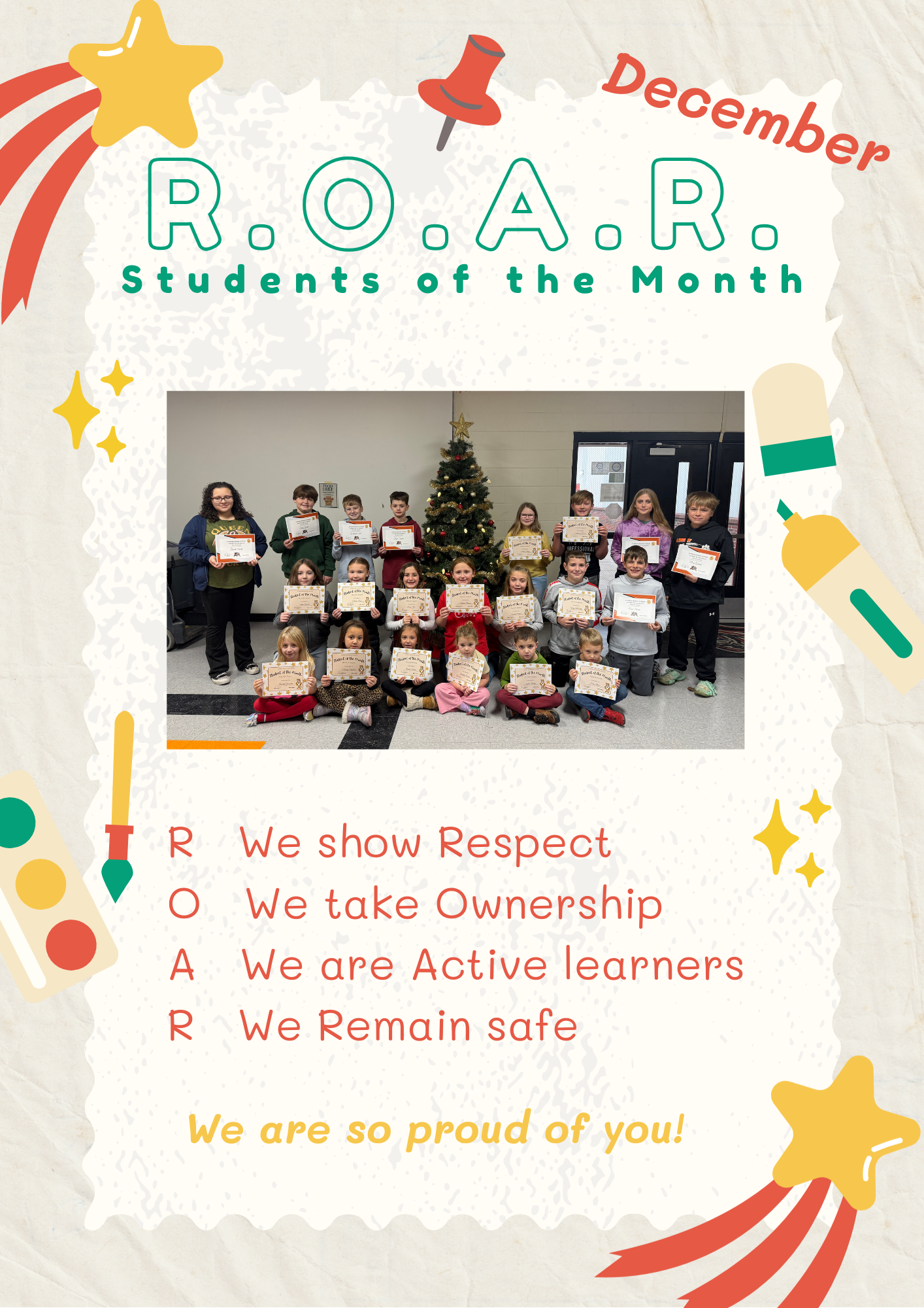 December Student of the Month