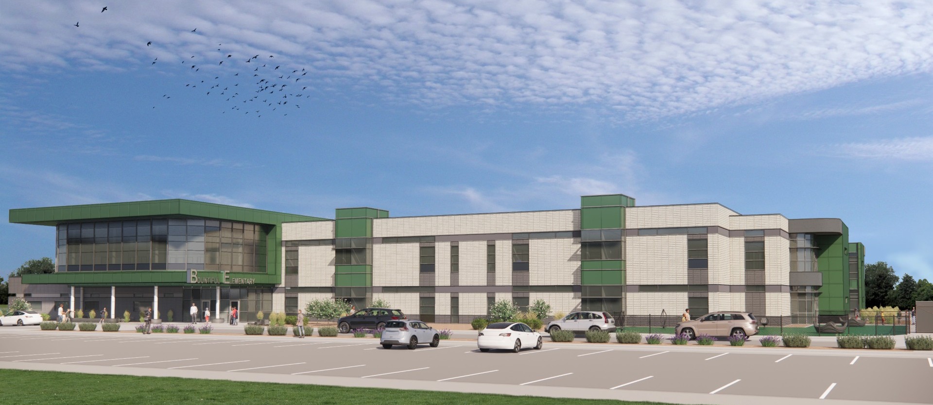 Rendering of new Bountiful Elementary