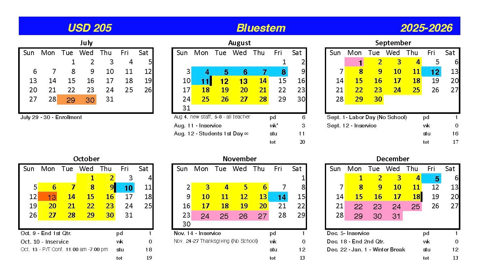 Master Calendar 25-26