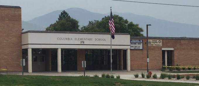 Exterior of Columbia Elementary
