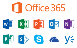 Office 365 logos