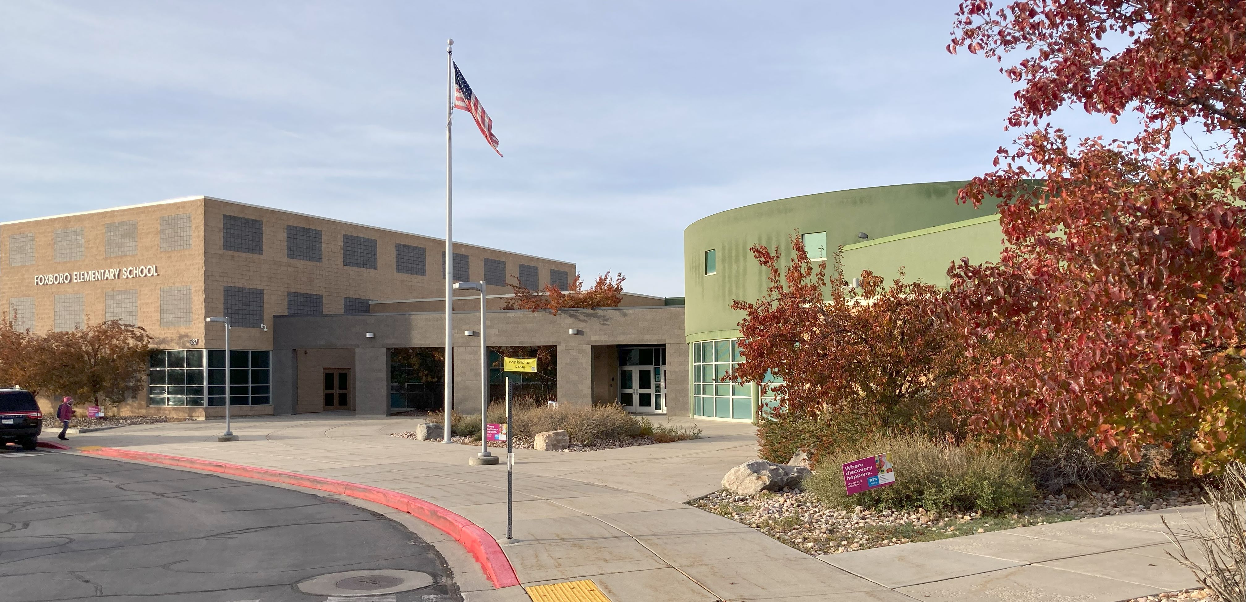 Foxboro Elementary in the Fall