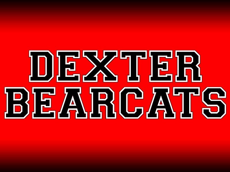 Dexter Bearcats 2 line all caps