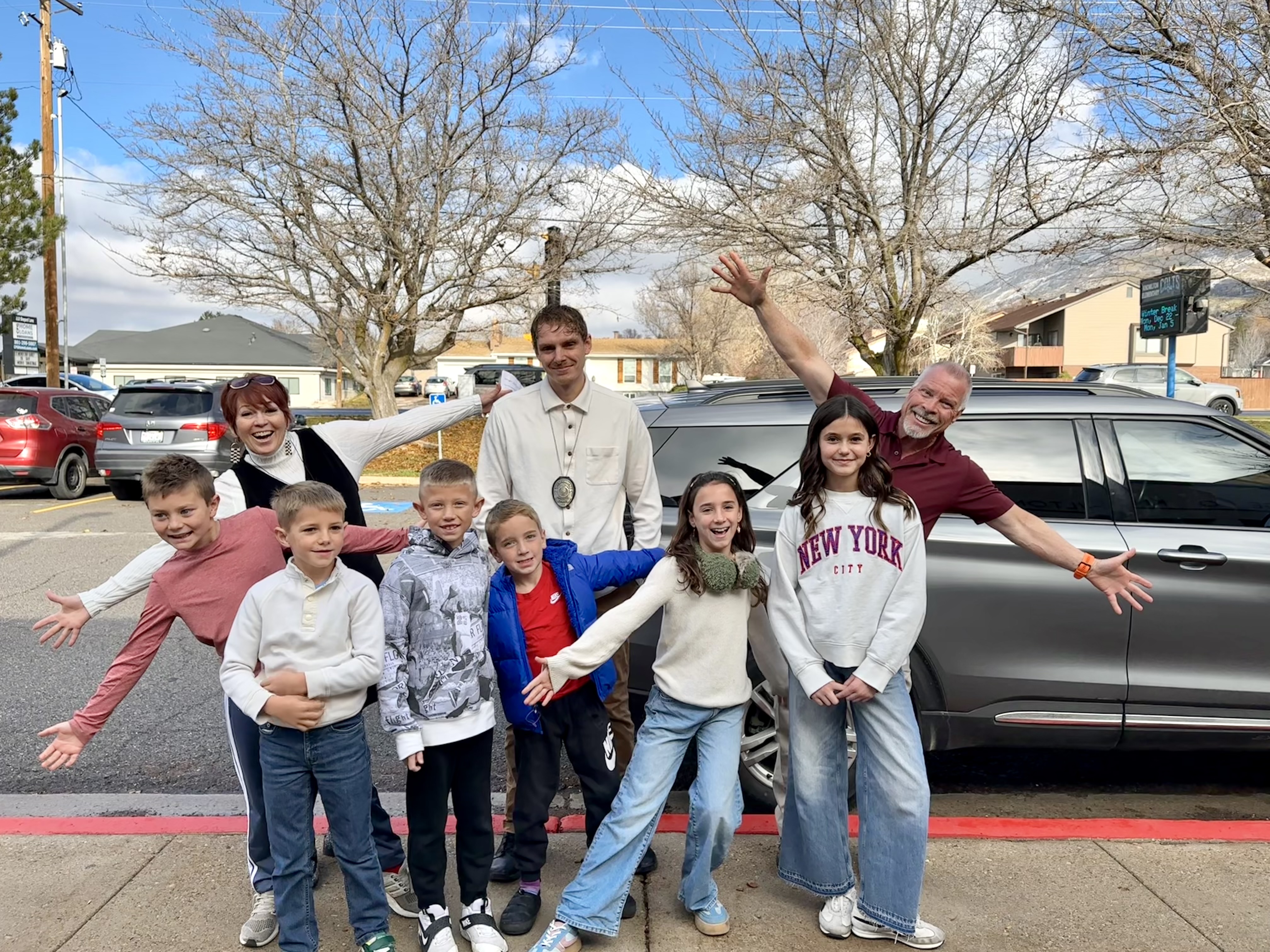 Lunch With The Mayor Students