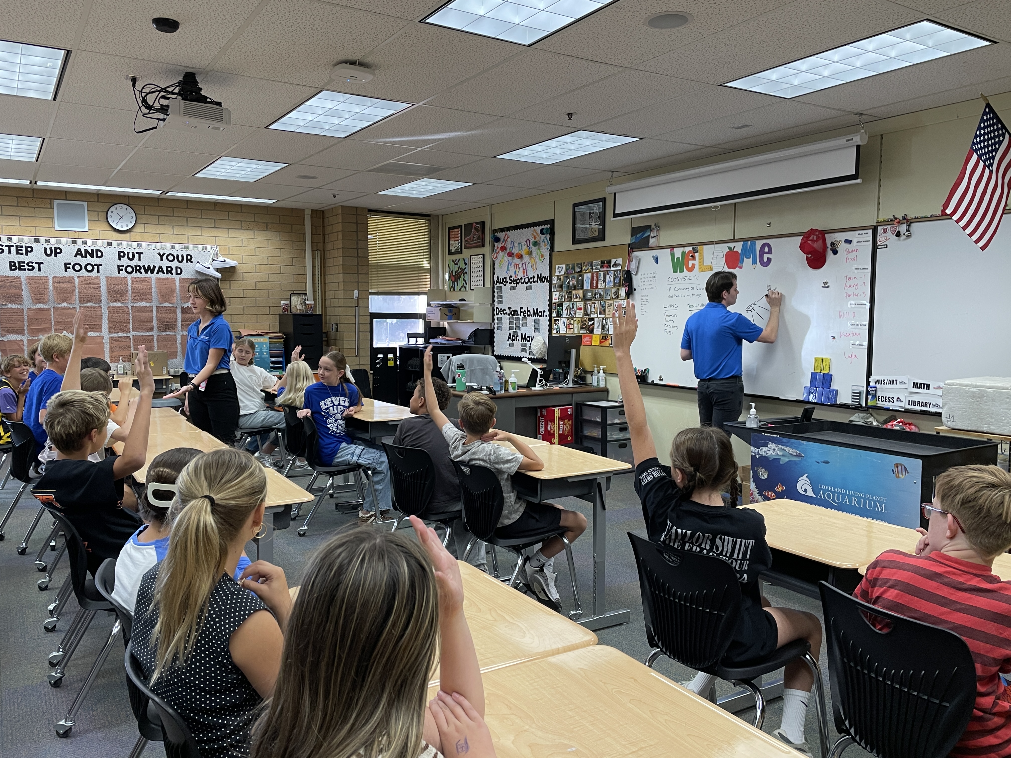 Aquarium Visits classrooms