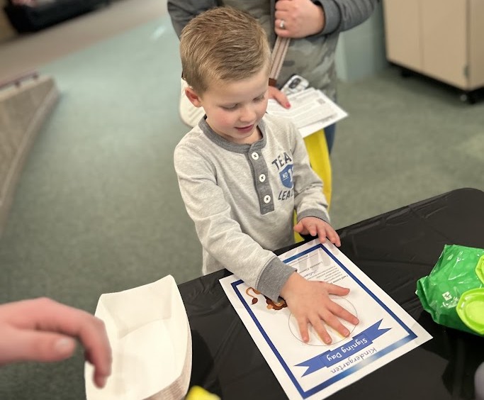 Kindergarten Signing Day