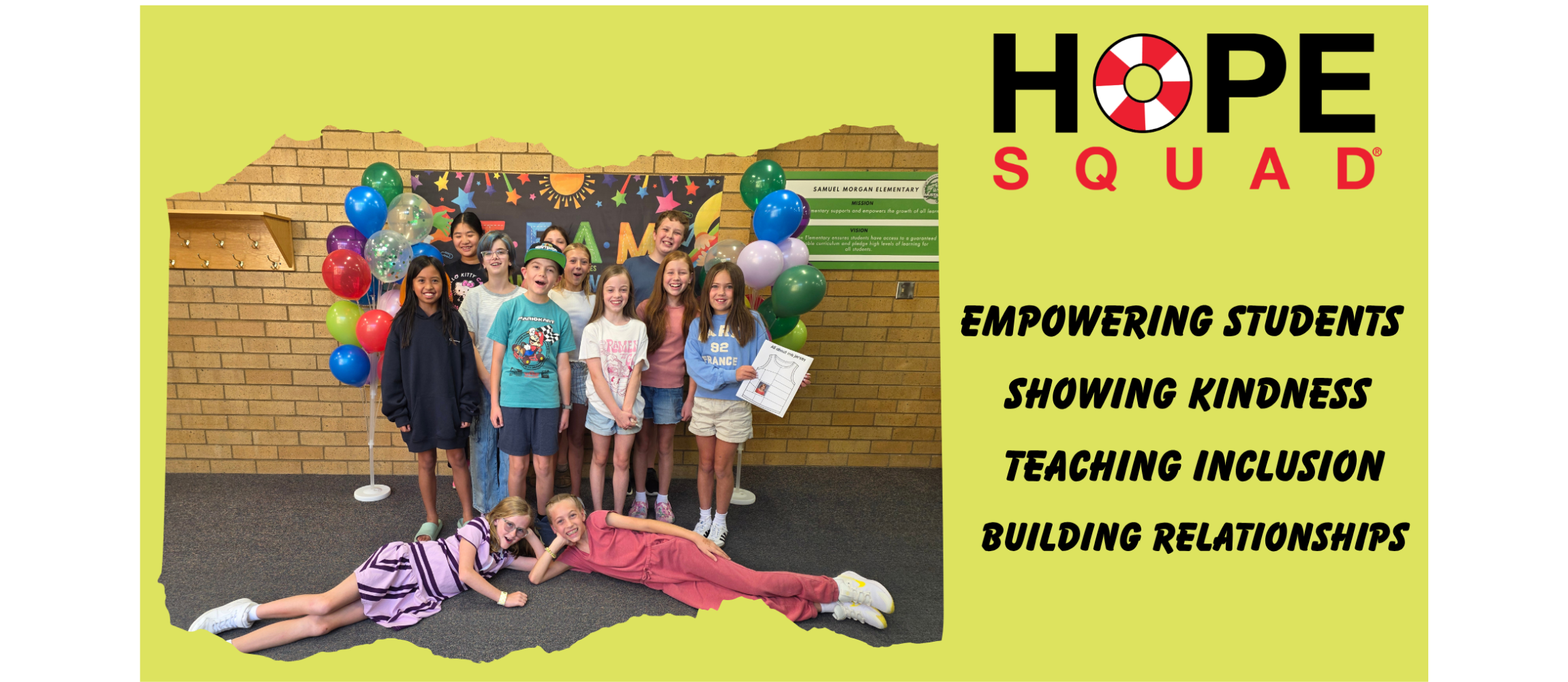 Hope Squad students