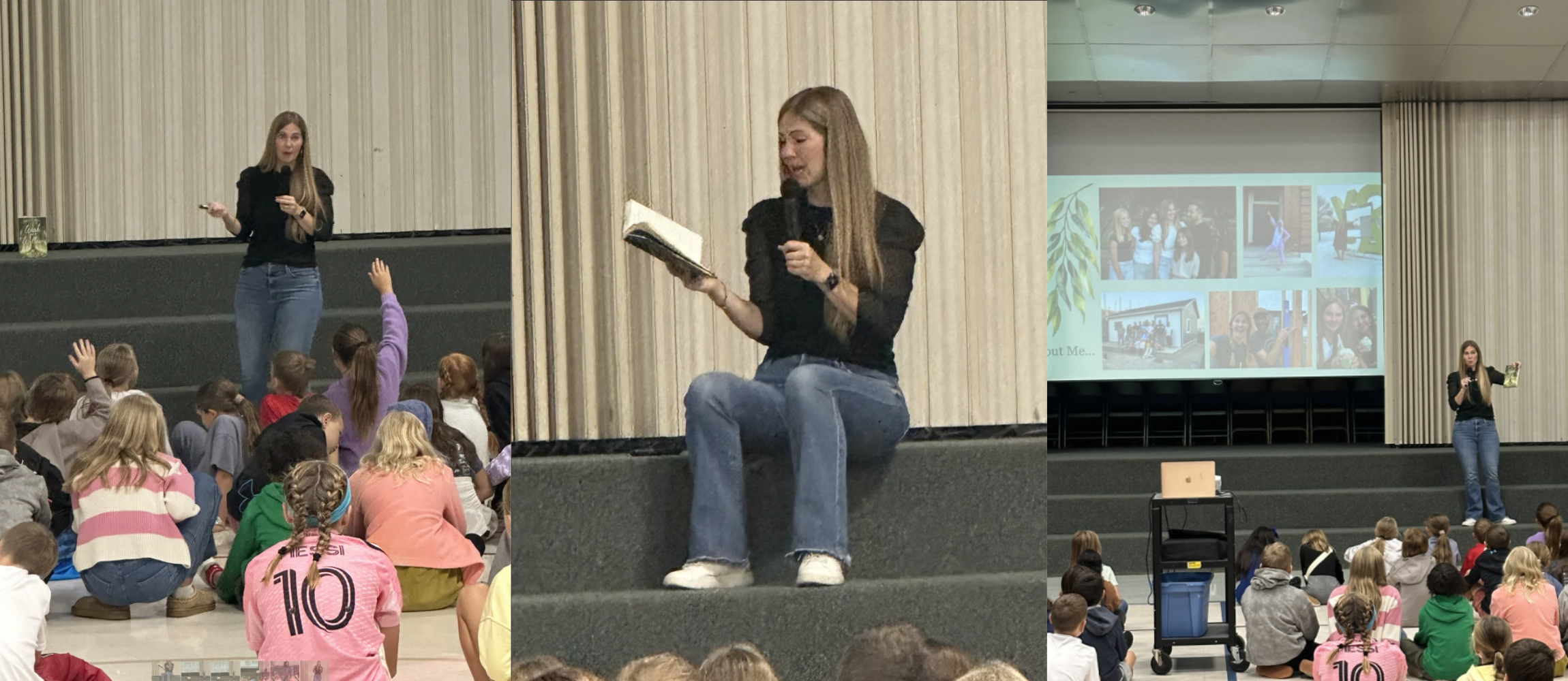 Author Visits Muir Elementary