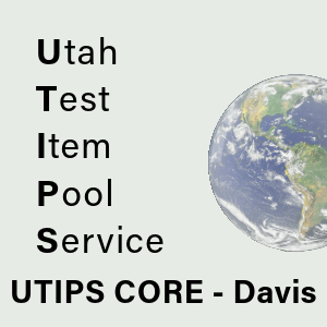 UTIPS Logo (Utah Test Item Pool Service UTIPS CORE - Davis)