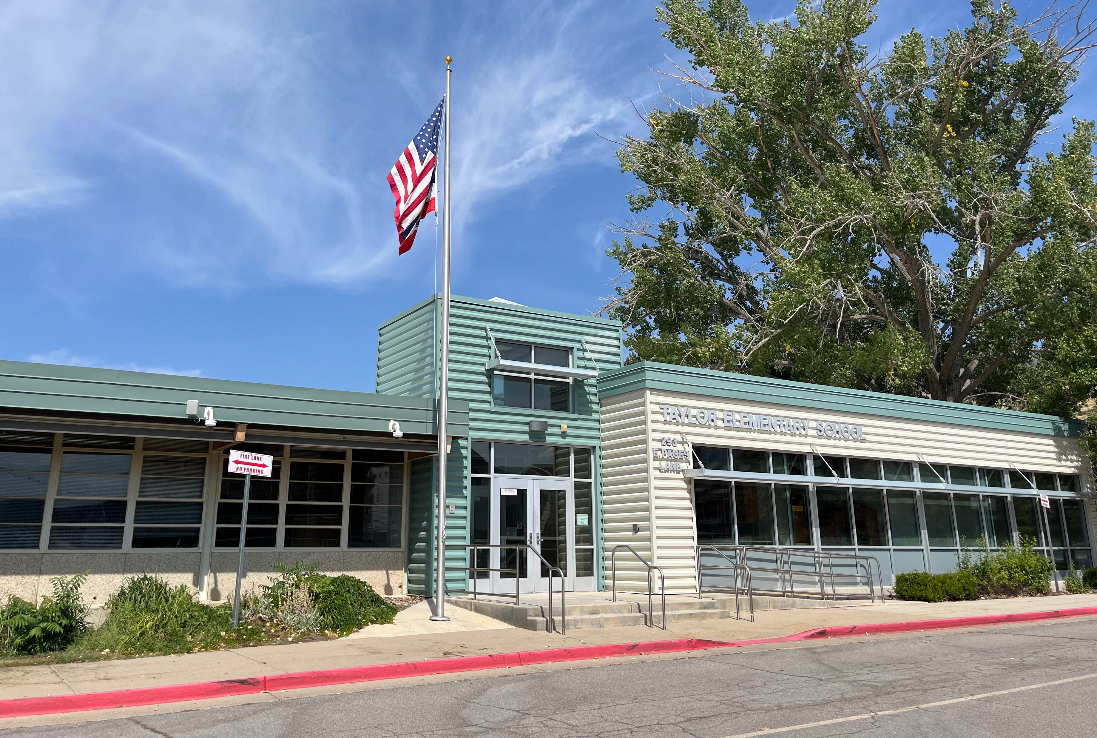 Taylor Elementary exterior view