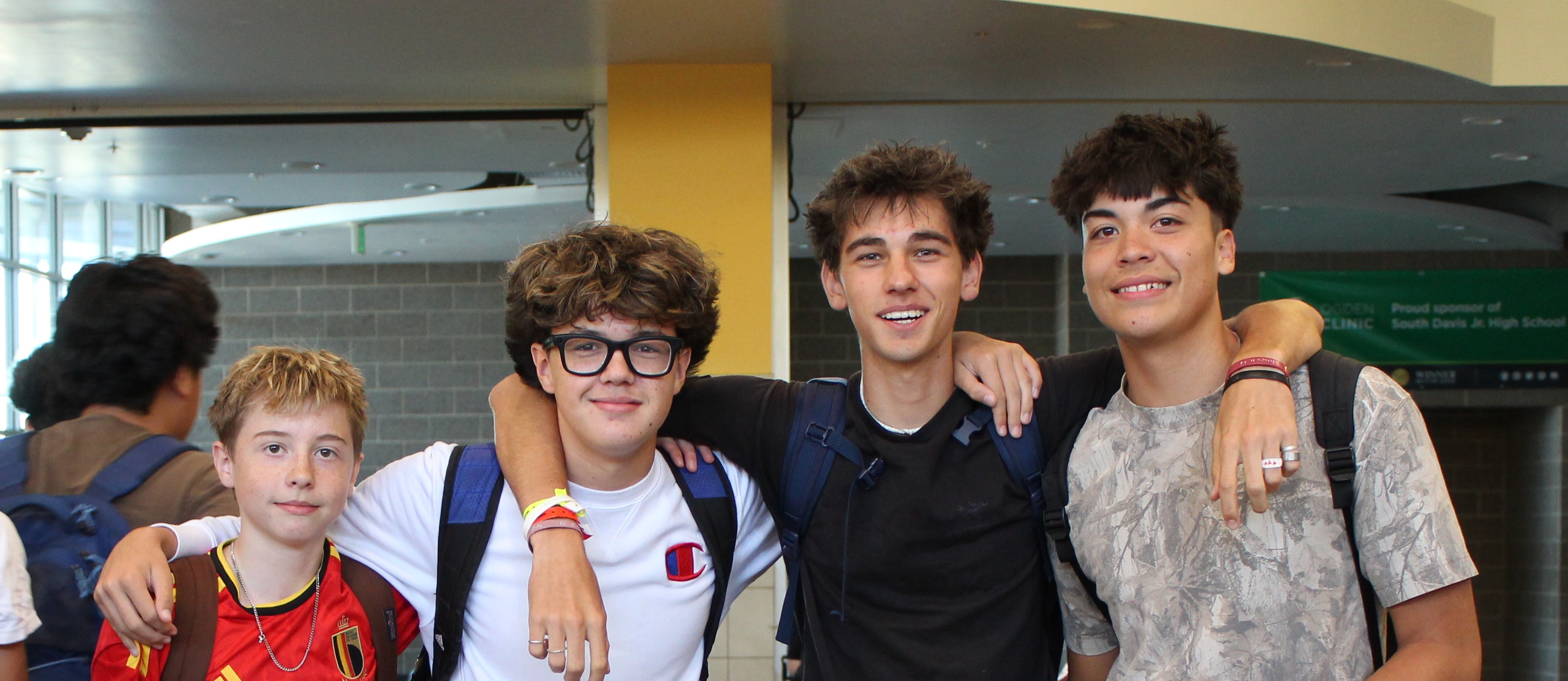 students in class
