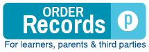 Picture link Order Records for learners, parents & third parties.