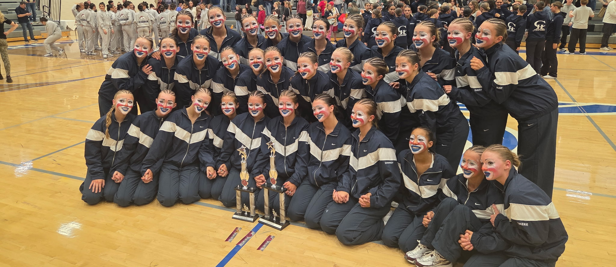 Drill Team competed in Pleasant Grove