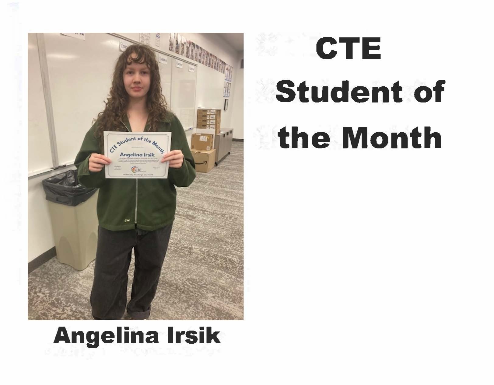 student of the month