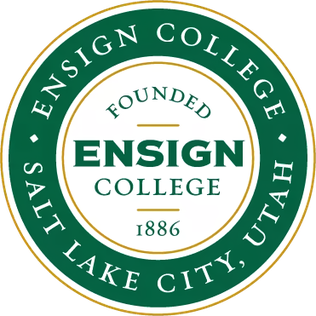  Ensign College logo