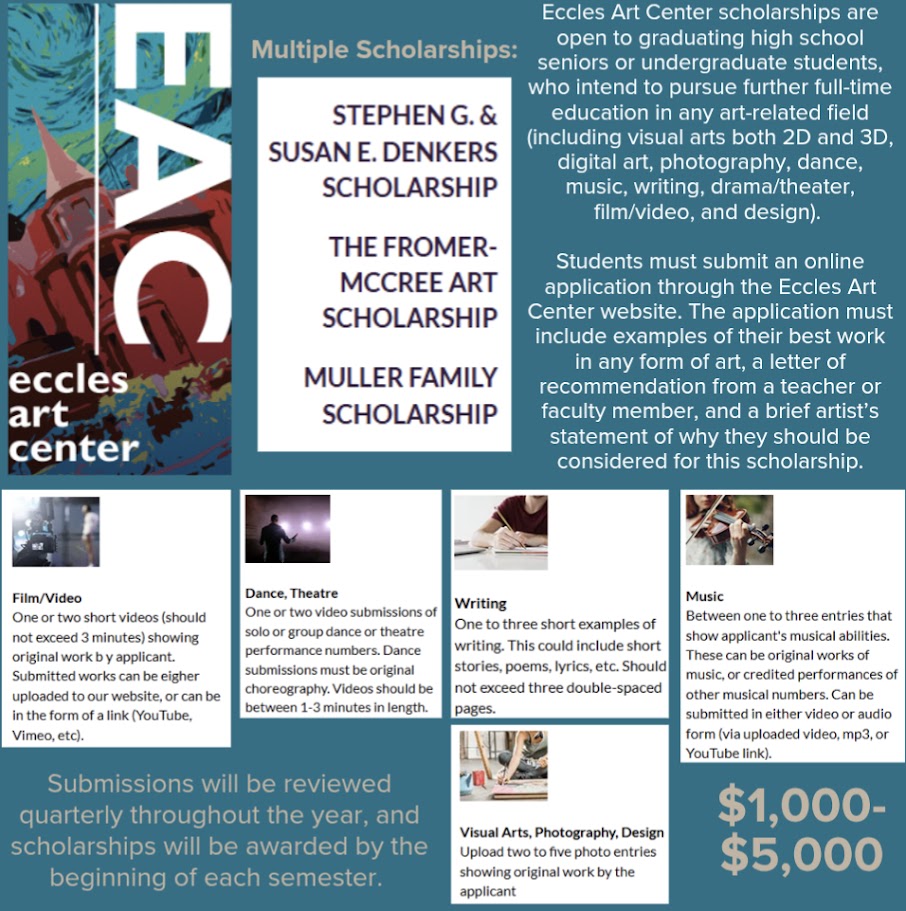 Eccles Art Scholarships