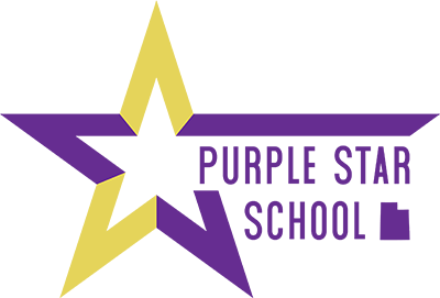 purple star school logo