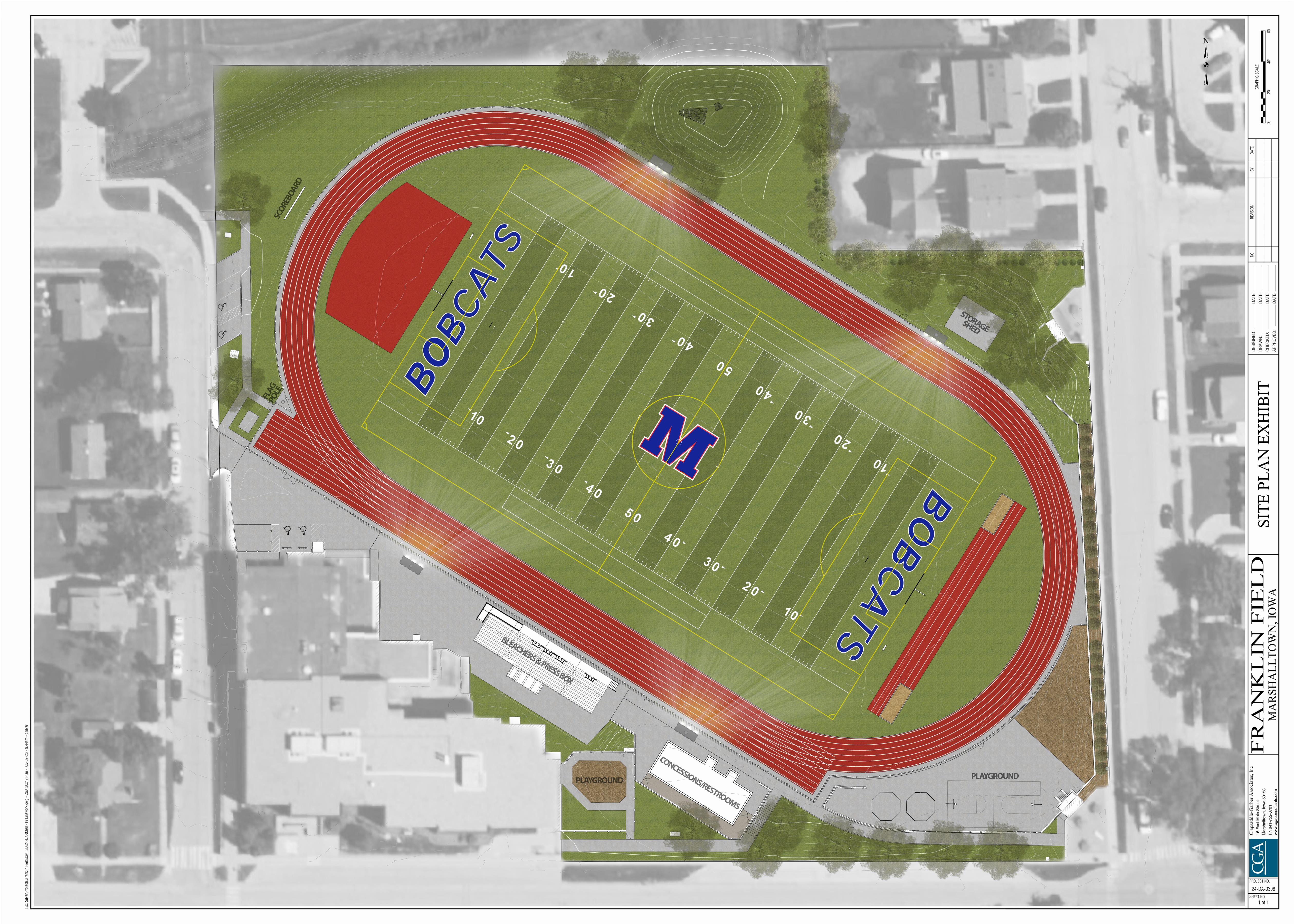 Franklin Field Site Plan