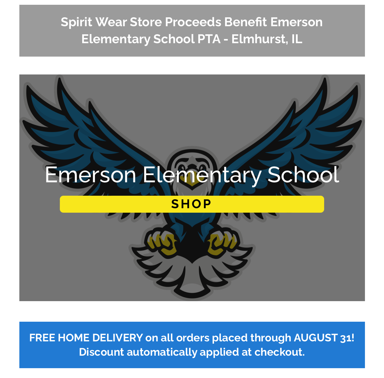 Emerson Spiritwear online store link