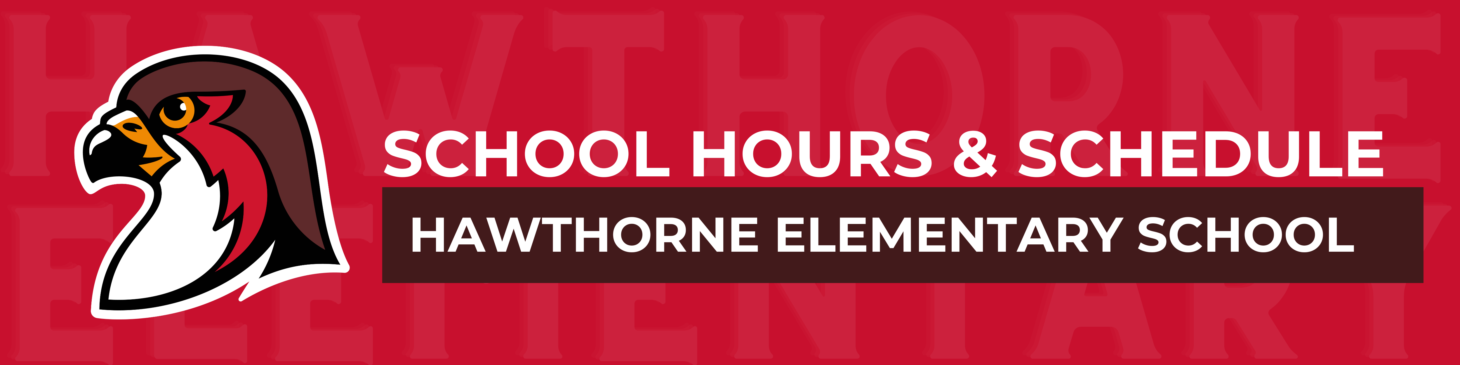 Hawthorne School Hours Page