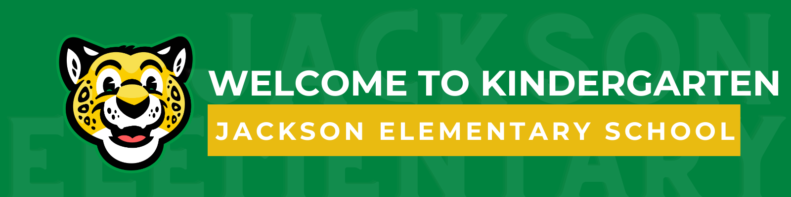 Jackson Elementary Kindergarten Home Page