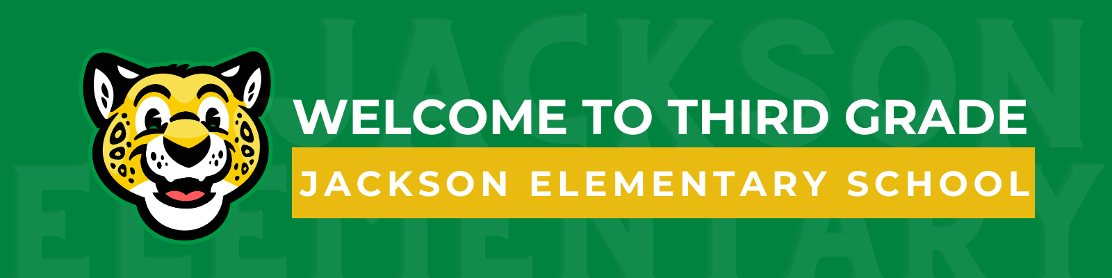 Jackson Elementary Third Grade Home Page