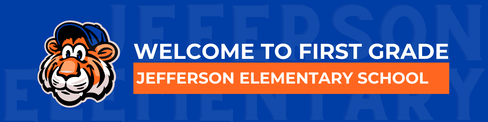 Jefferson Elementary First Grade Home Page