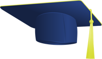 Graduation hat.