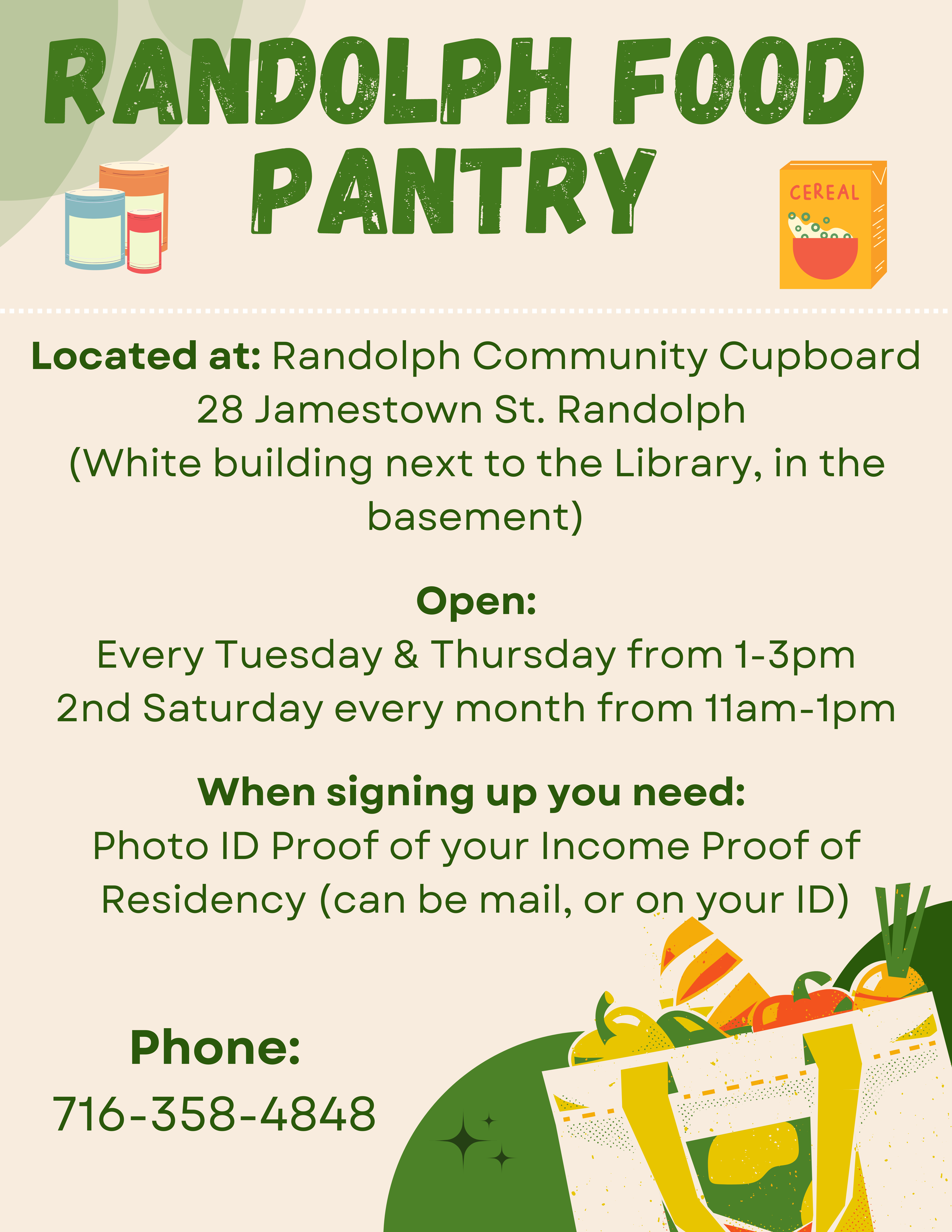 Randolph Food Pantry 
