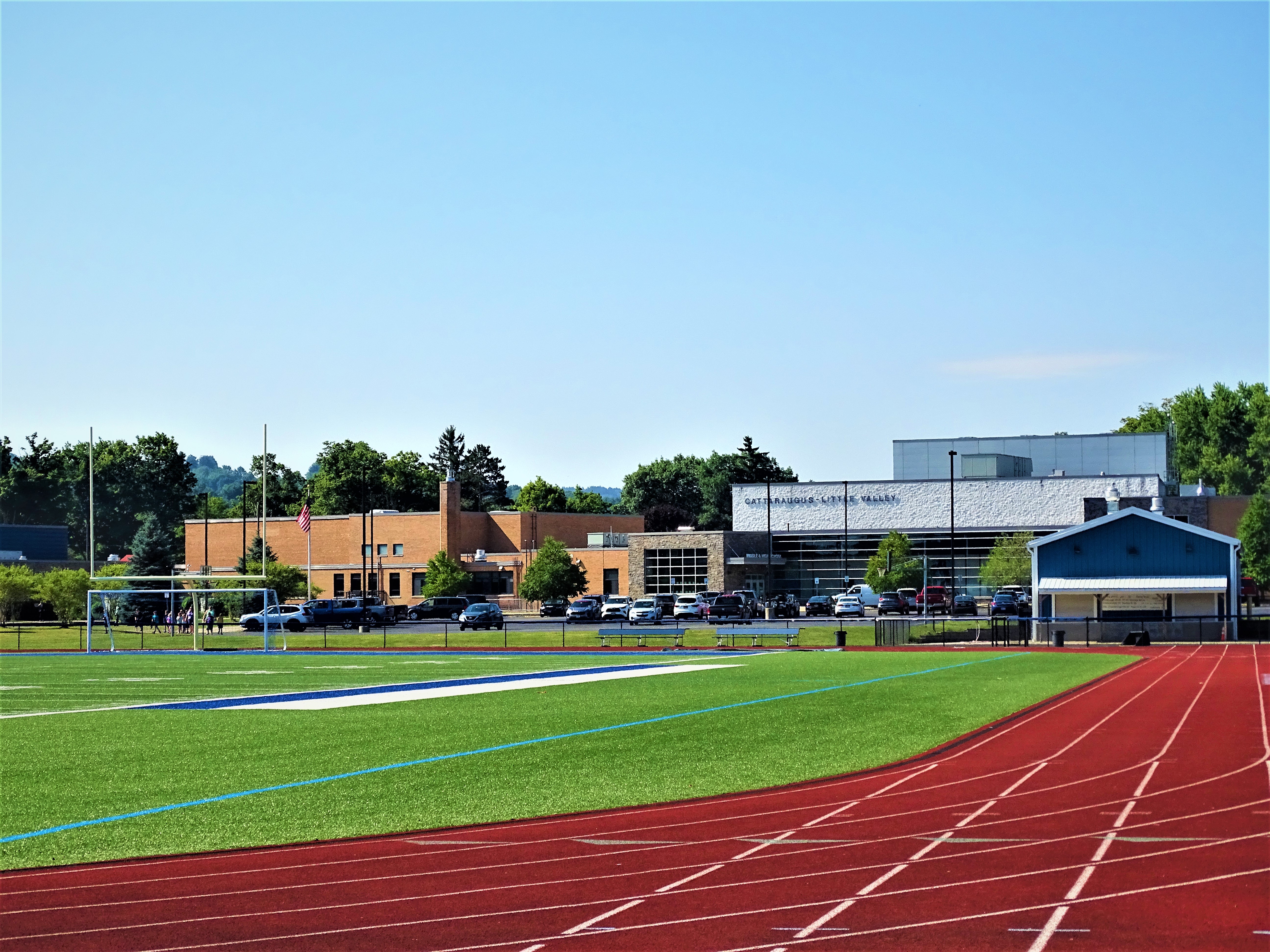 Picture of High School taken from Stadium