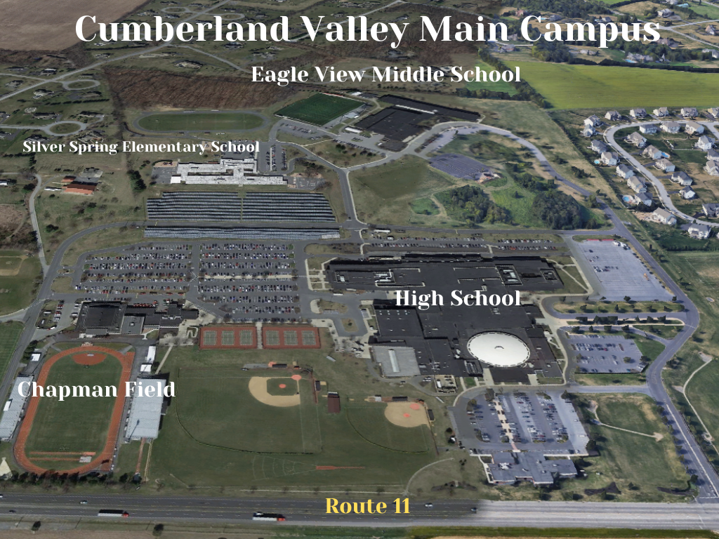 map pf the city where the school is located