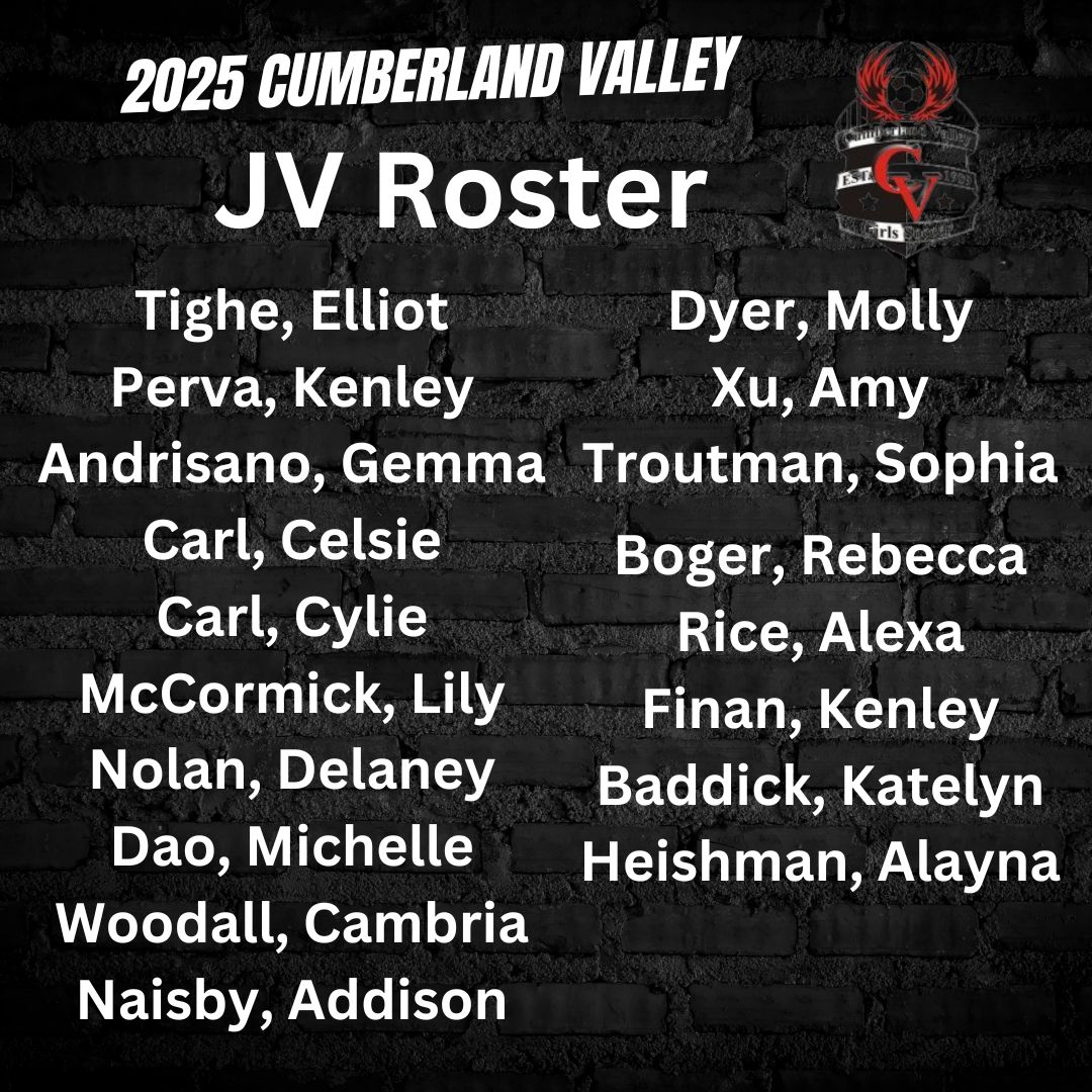 2025 JV Roster