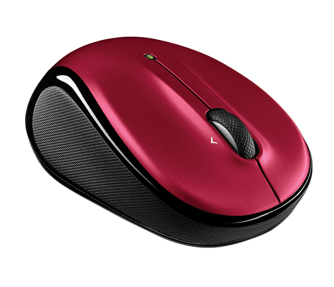 A photo of a wireless mouse.