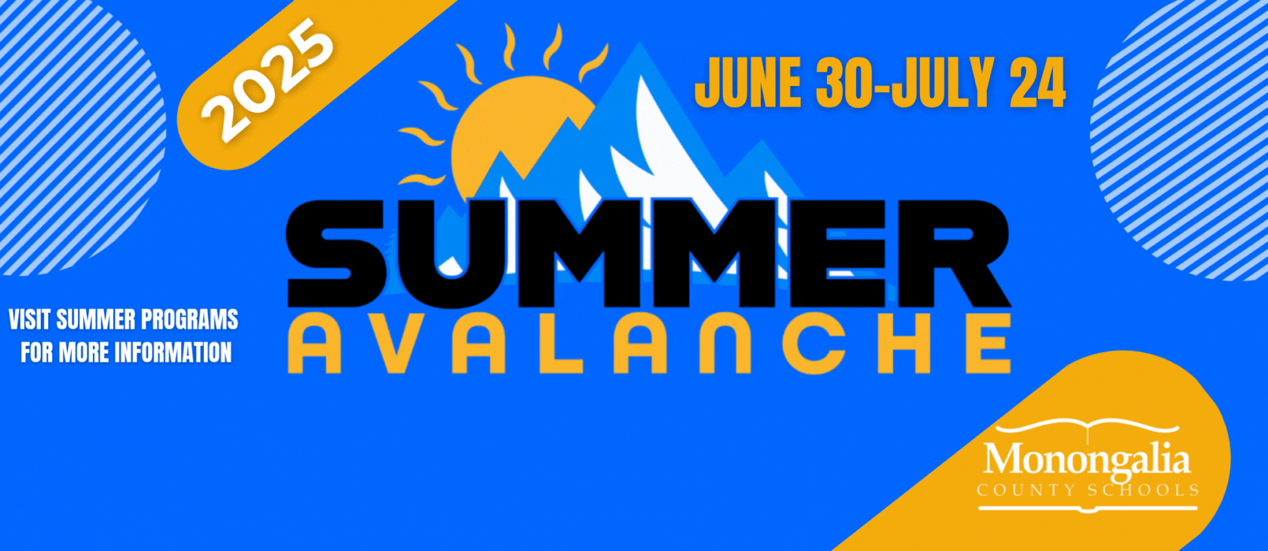 Summer Avalanche Banner 2025