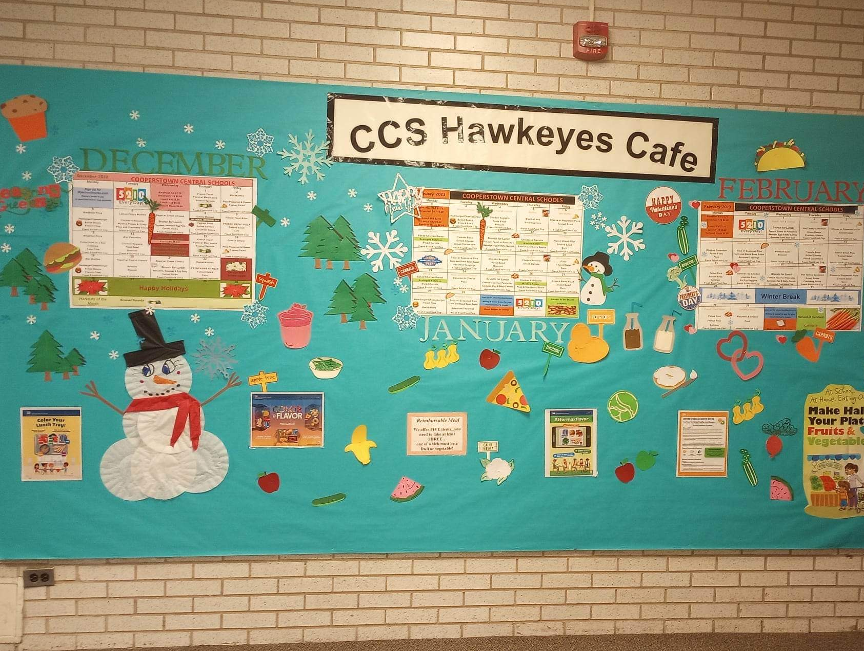 HAWKEYES CAFE BULLETIN BOARD