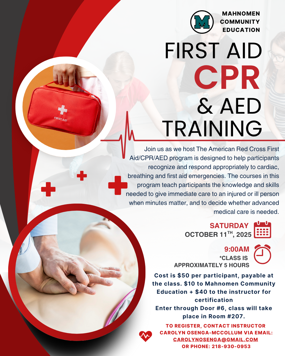 1stAid/CPR/AED