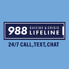 988 Suicide & Crisis lifeline. 24/7 call, text, chat.