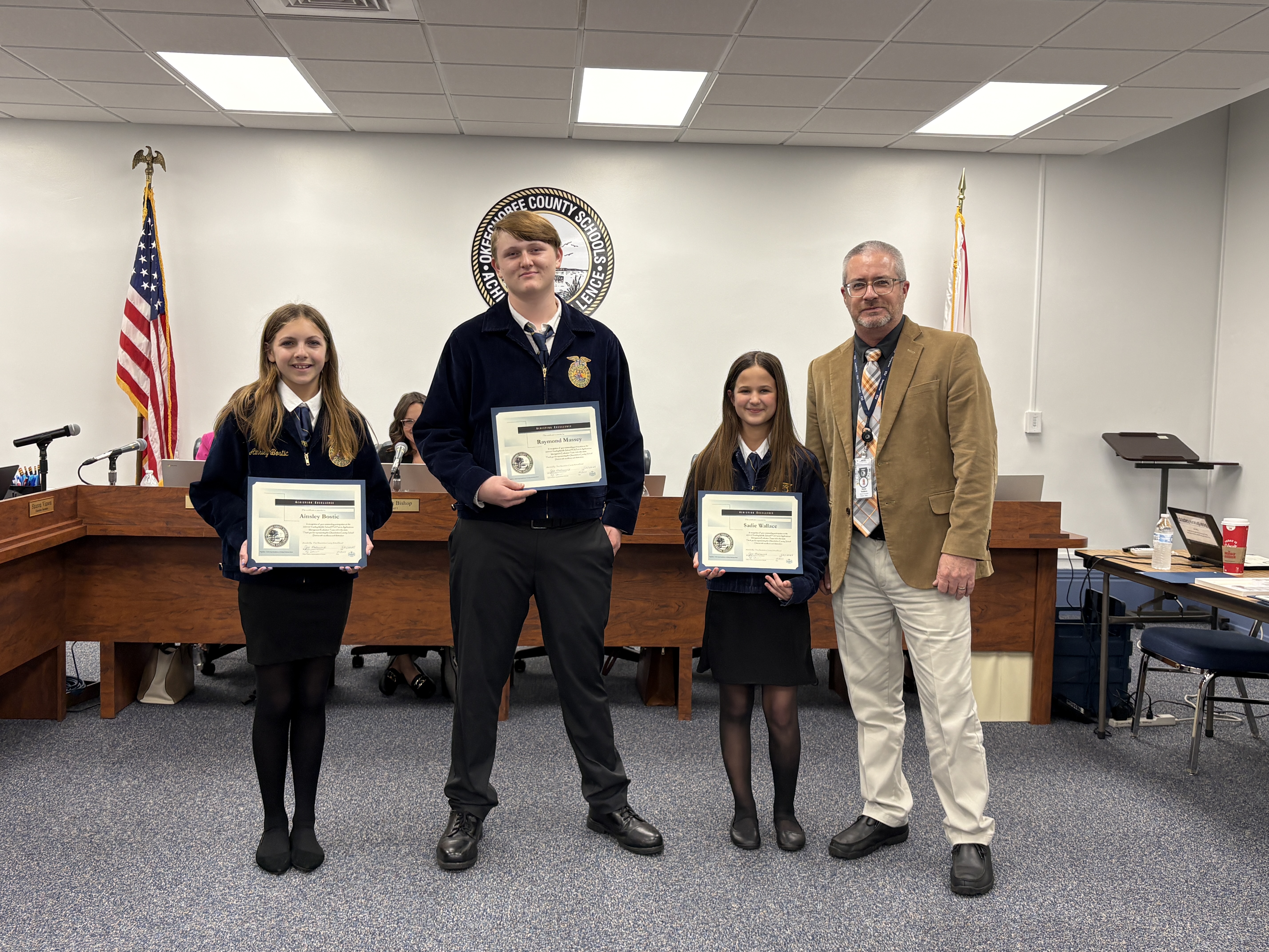 YMS FFA Farm & Agribusiness Management - 3rd Place State